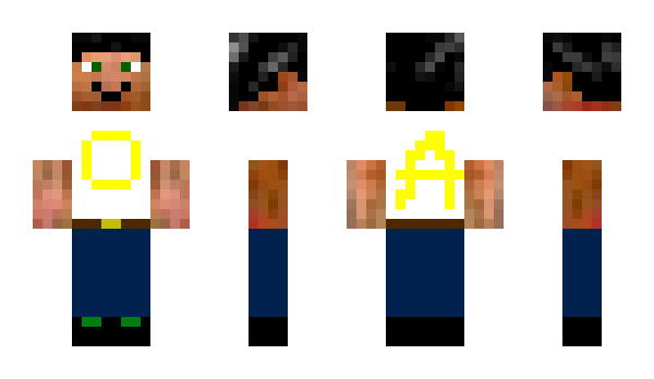 Minecraft skin TheOddiHerYT