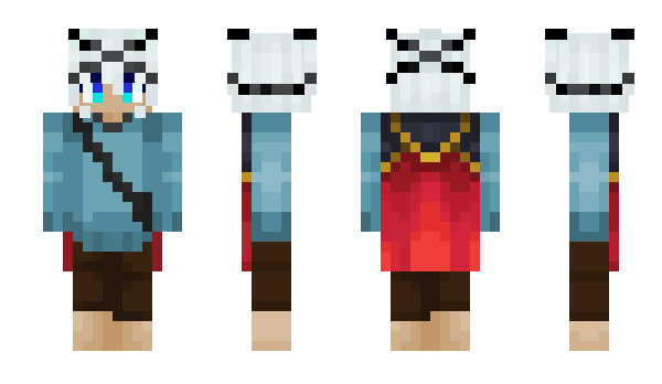 Minecraft skin AkriaWisp