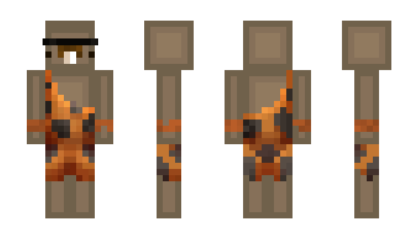 Minecraft skin UnCastor