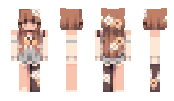 Minecraft skin EleLu