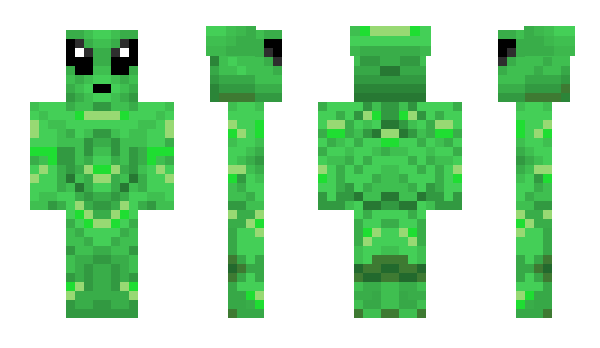 Minecraft skin Earthling