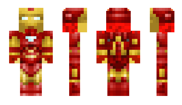 Minecraft skin Ironman8