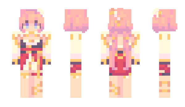 Minecraft skin FrogMai
