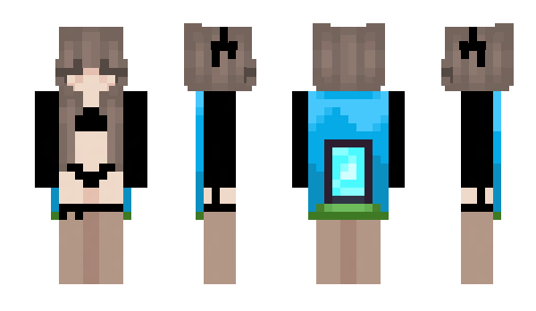 Minecraft skin ItzD00bie