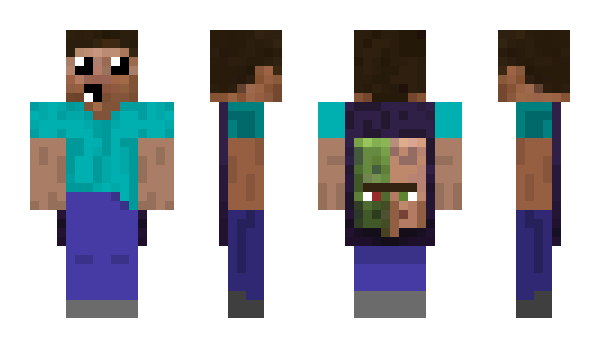 Minecraft skin woklerxd