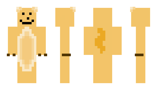 Minecraft skin dog_man