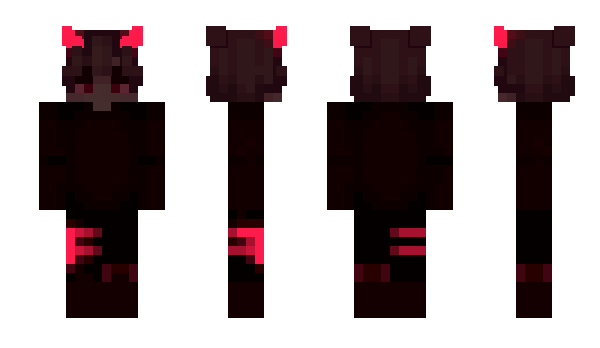 Minecraft skin Luvifer