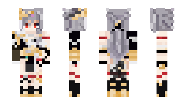 Minecraft skin HonkaiImpact3rd