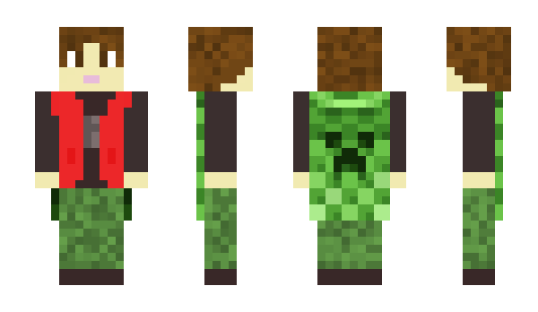 Minecraft skin Dinoval