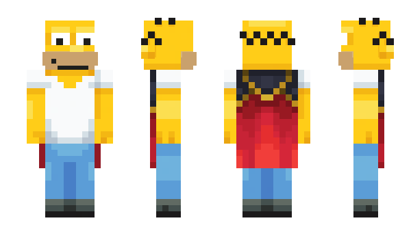 Minecraft скин по нику FF12345