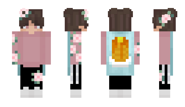 Minecraft скін по ніку UhhBlue