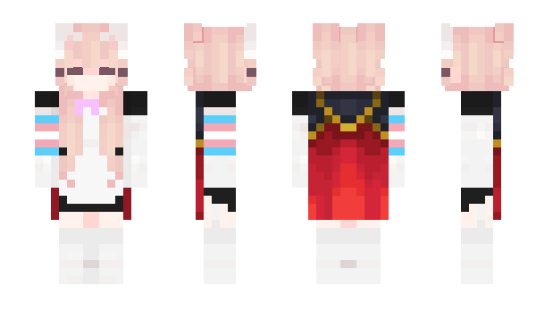 Minecraft скін по ніку catgirlviolet_