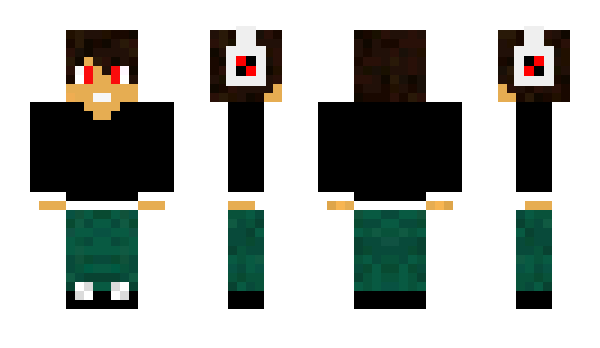 Minecraft skin redstin