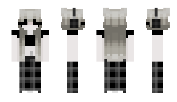 Minecraft skin pawsiii