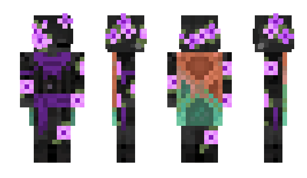 Minecraft скін по ніку YesPurpleguy
