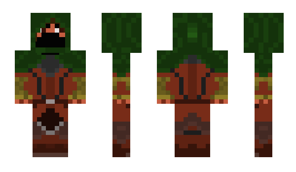 Minecraft скин по нику Demonhuntr