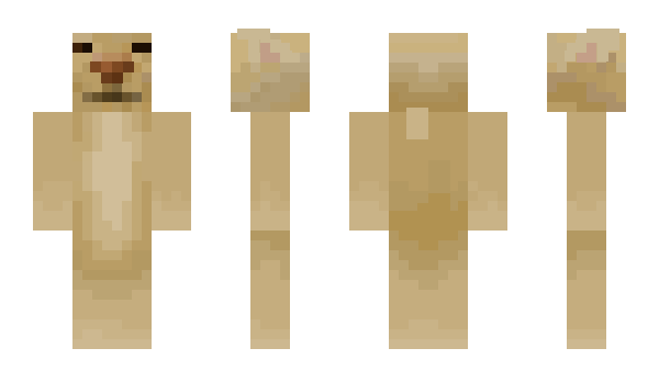 Minecraft skin GoldenPotAte
