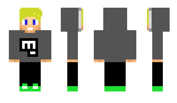 Minecraft skin NotCrews
