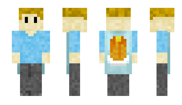 Minecraft скин по нику NotDragonMC