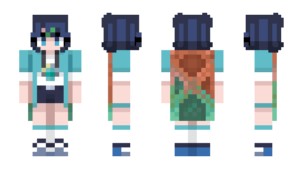 Minecraft скин по нику PokemonLiko