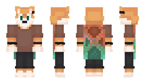 Minecraft скін по ніку Mokkoshi