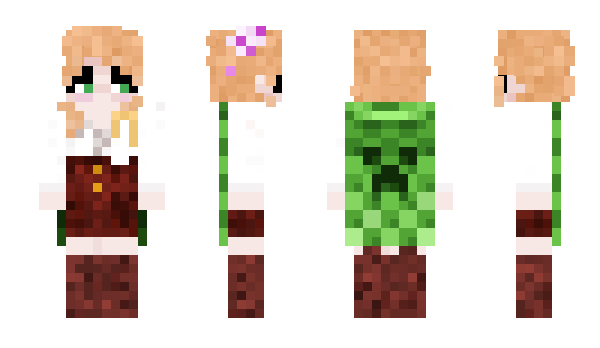Minecraft скін по ніку kuroihebi