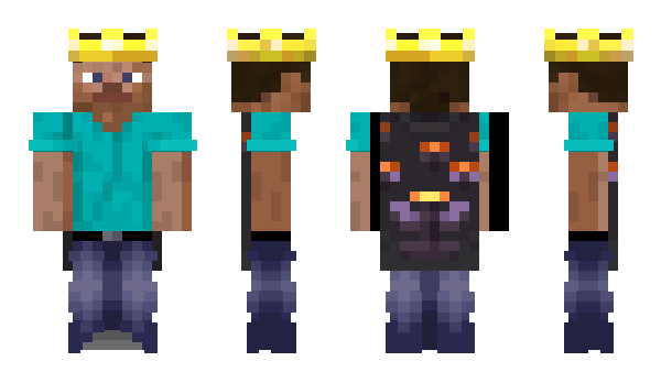 Minecraft skin Hxrtn