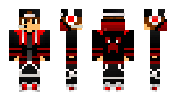 Minecraft skin modeman