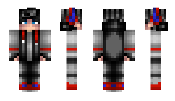 Minecraft skin Huliganchek