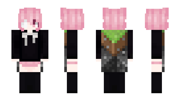 Minecraft skin hongnhicutiw_w