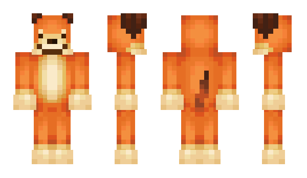 Minecraft skin JamestheRed