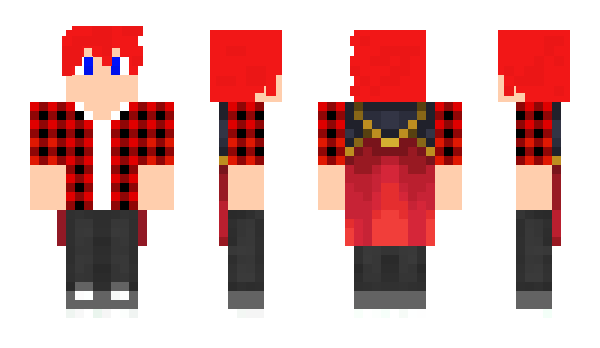 Minecraft skin Ikaroux