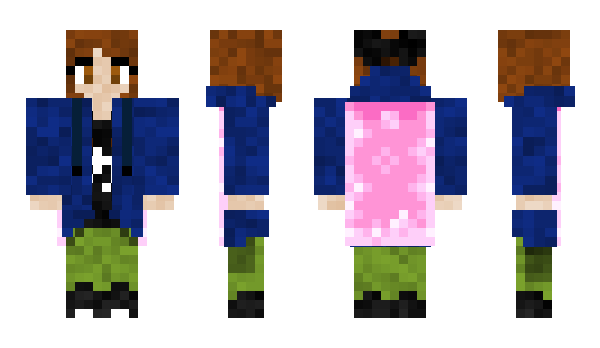 Minecraft skin Maki13cookies