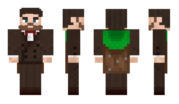 Minecraft skin Proffesseur