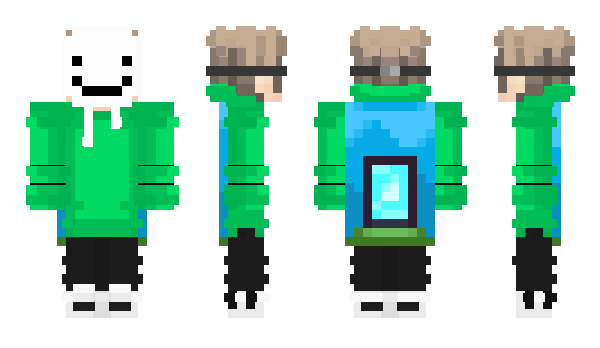 Minecraft skin Krishna_307