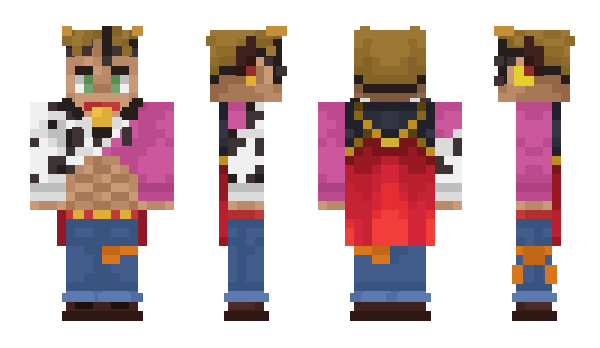 Minecraft skin Xenys