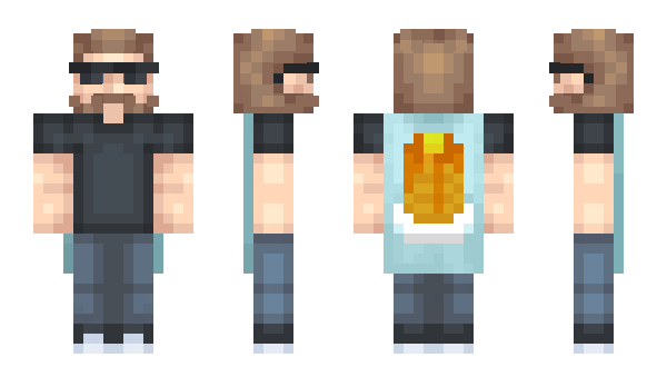 Minecraft skin RexonaAKA