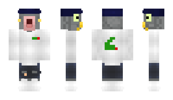 Minecraft skin Grimkujow