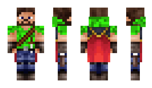 Minecraft скин по нику Aedrann
