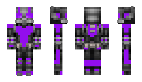 Minecraft skin PurpleAnt