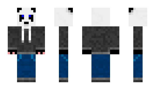 Minecraft skin panda_returns