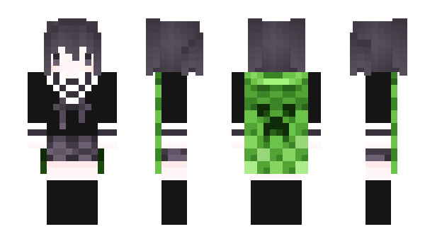 Minecraft skin egirlkittyx