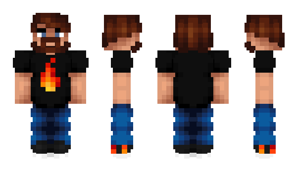 Minecraft skin BozorgKHan