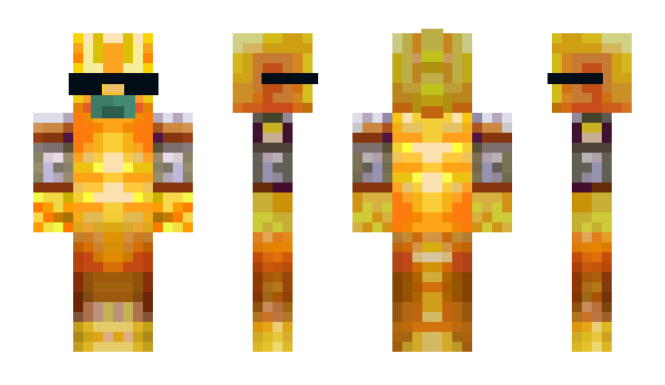 Minecraft skin Yellowfish