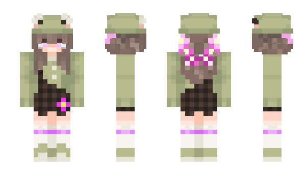 Minecraft skin ajvynka