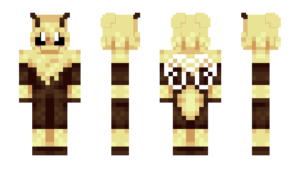 Minecraft skin TransHermes