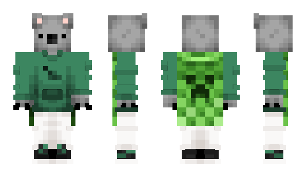 Minecraft skin leafx
