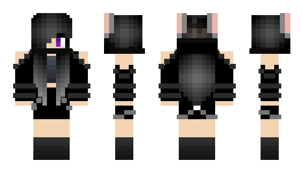 Minecraft skin Bunnehs