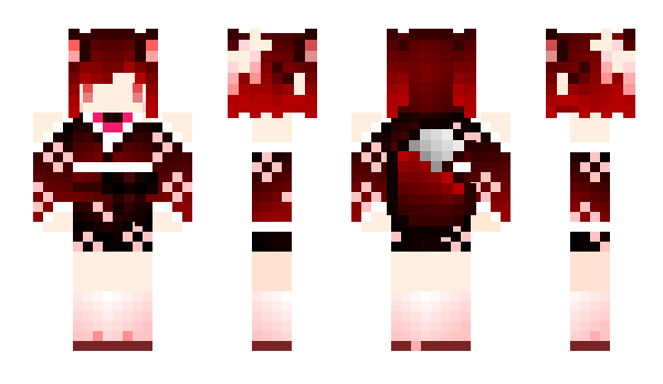 Minecraft skin ecchu