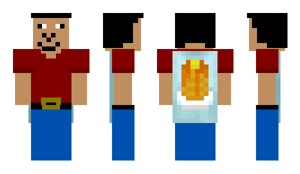 Minecraft skin Plopo